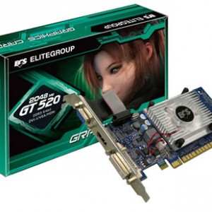 TARJETA DE VIDEO ECS NGT520C-2GQK-F/KL-F GT520 2048MB DDR3 PCIE2 Caja