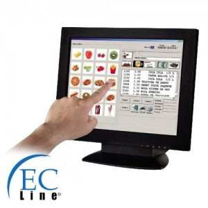 MONITOR TOUCH SCREEN LCD TFT EC LINE 15 EC-TS-1515 POS TECNOLOGIA ELO