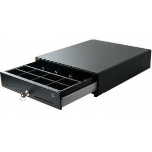 CAJON DE DINERO EC LINE JUNIOR EC-G1500-II-GREY NEGRO, COMPORTAMIENTOS BILLETES 4 MONEDAS 8